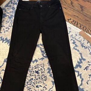 PAIGE black Skinny ankle Jeans hoxton